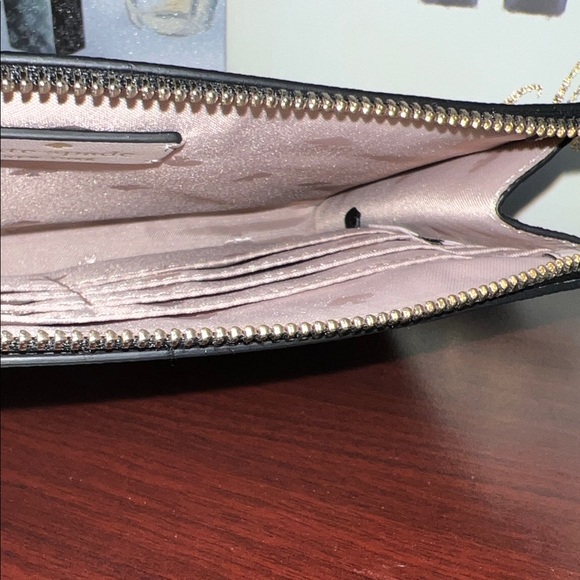 Kate Spade Black and White Houndstooth Dachshund Wristlet NWT - Picture 3 of 5